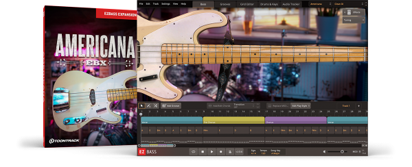 美国EBX贝斯 – Toontrack Americana EBX v1.0.0 WiN/macOS (SOUNDBANK)