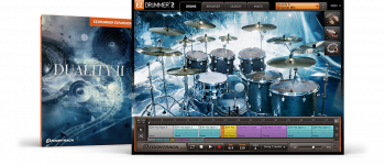 前卫硬摇滚和金属鼓 – Toontrack Duality II EZX
