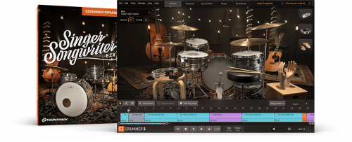 流行原声架子鼓 – Toontrack Singer Songwriter EZX WiN/macOS (SOUNDBANK)