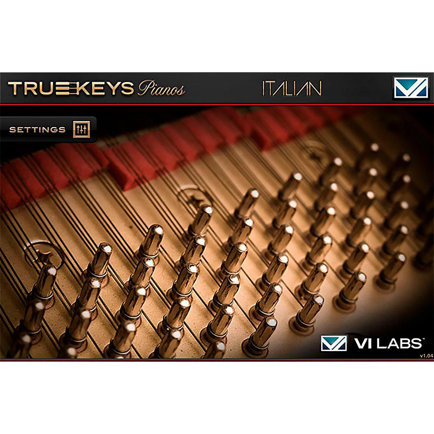 钢琴 – VI Labs True Keys Italian for Falcon