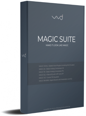 傻瓜式人声混音插件 – WAVDSP Magic Suite 1.0.0 WIN