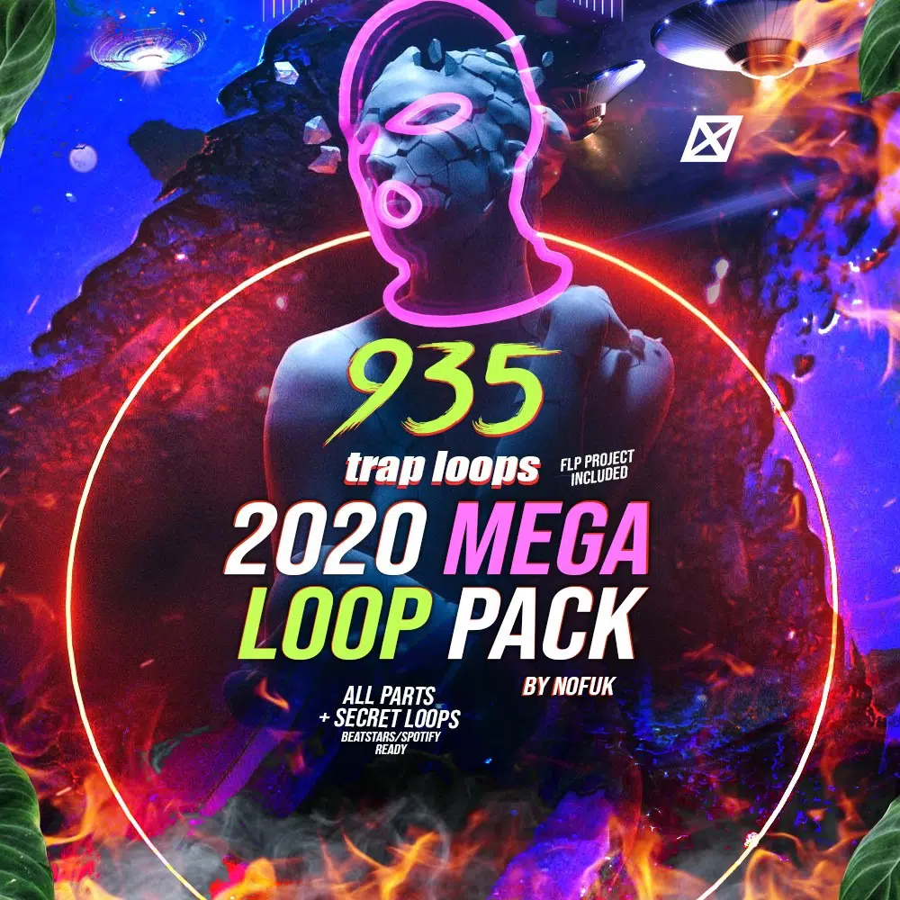 nofuk 2020 MEGA LOOP PACK + flp (935 pcs) WAV FL STUDiO-FANTASTiC