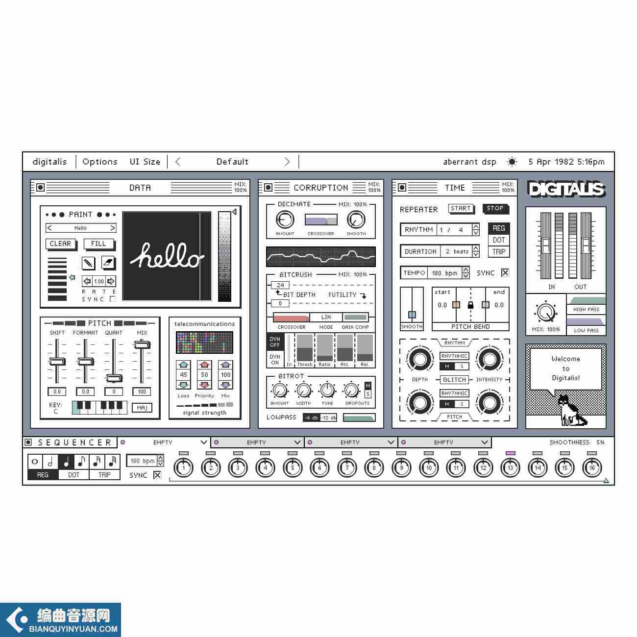 Aberrant DSP Digitalis v1.1 WIN