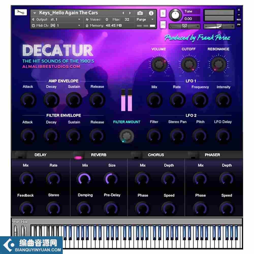 Almalibrestudios DECATUR The Hit Sounds Of The 1980s [Kontakt]