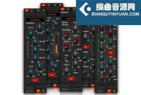 模拟建模混音插件套装 Applied Computer Music ACM500X Bundle v3.2.0 R2R Win（ACM500X1 ACM500XA ACM500XB 3-band channel EQ ACM510X1 ACM520X1 ACM530X1）