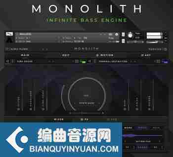 无限低音引擎 – Artistry Audio Monolith KONTAKT