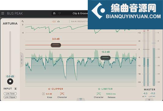 总线限幅器插件 Arturia Bus Bus PEAK v1.0.0 MacOS-MORiA