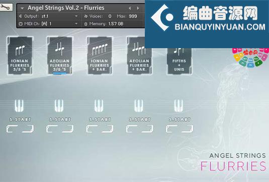 天使弦乐2 Auddict Angel Strings Vol 2 Flurries