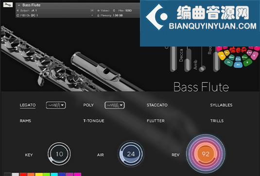 低音长笛 Auddict Daniela Mars Deep Bass Flute