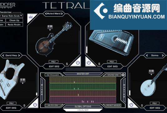 综合类民族乐器 Audiofier Tetrality 2