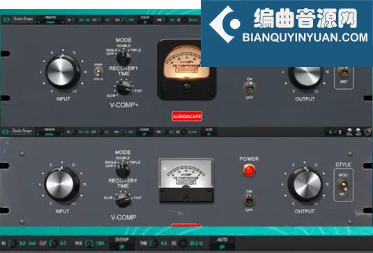 电子管压缩器 Audioscape V-Comp v1.0.1 R2R