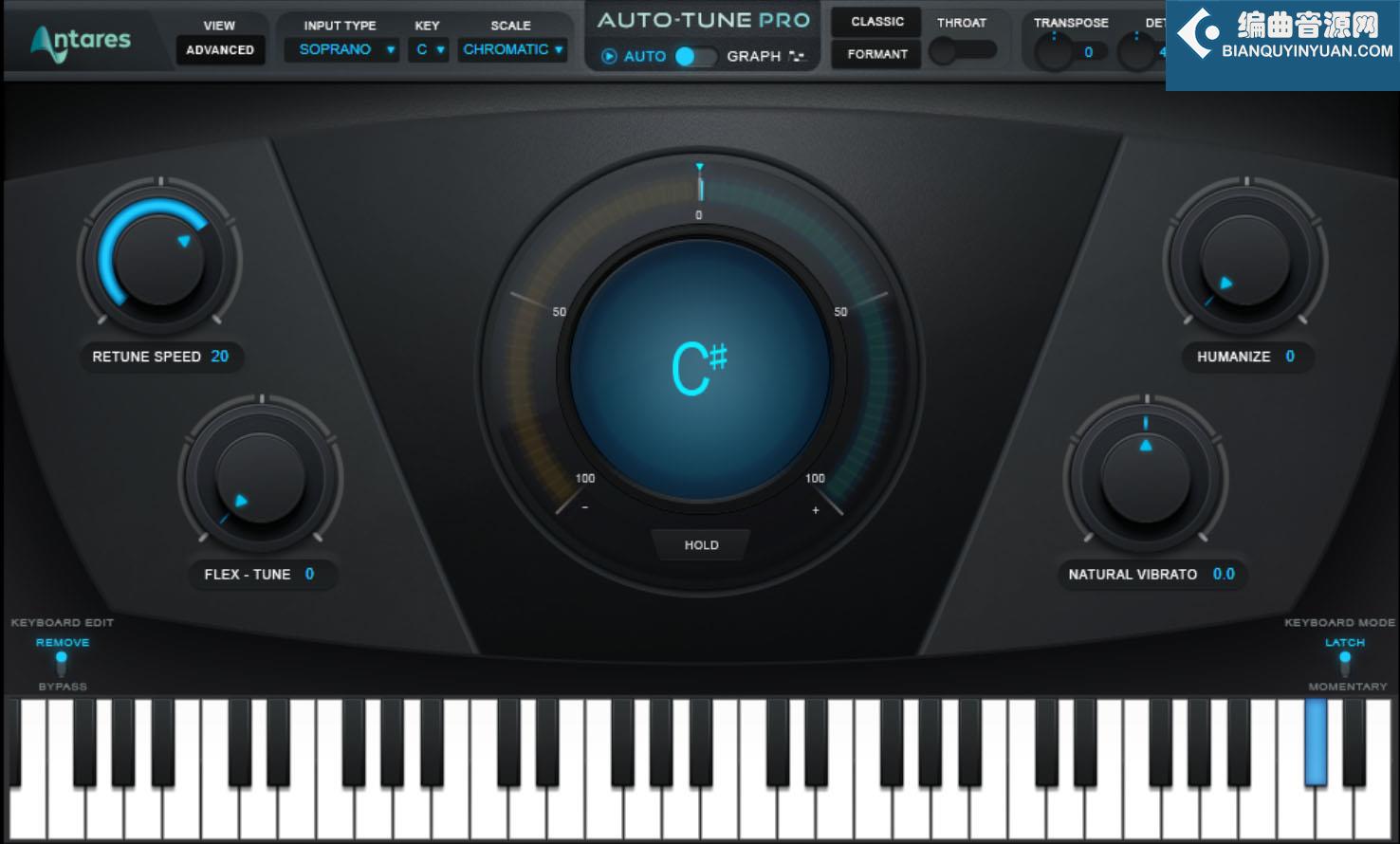 人声电音插件套装 Antares Auto-Tune bundle v9 Win （包含Auto Key Access Artist EFX+ Auto Tune Pro）