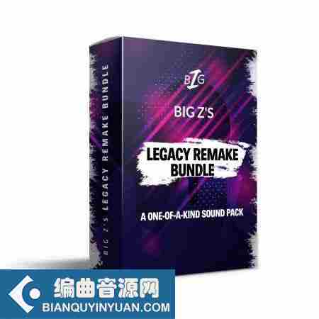 Big Z Sounds Big Z’s Legacy Remake Bundle WAV MiDi LOGiC Project Files SERUM Presets