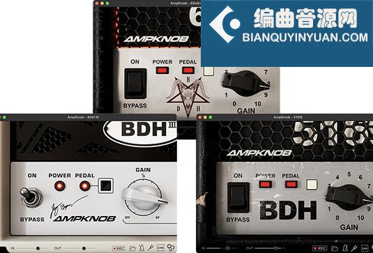 电子管吉他放大器套装 Bogren Digital AmpKnob BDH Bundle v2024.6 TC Win