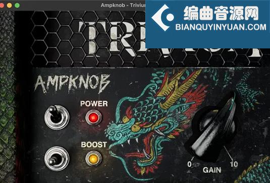 节奏吉他效果器 Bogren Digital Ampknob Trivium Rhythm v1.0.221