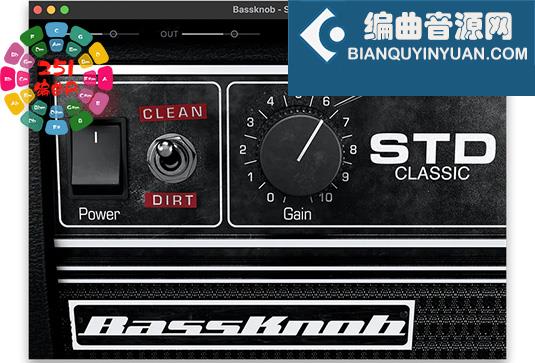 贝斯放大器 Bogren Digital BassKnob STD v1.3.99 MacOS