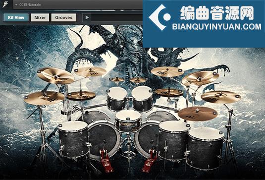 金属摇滚鼓音色库 Bogren Digital Krimh Drums