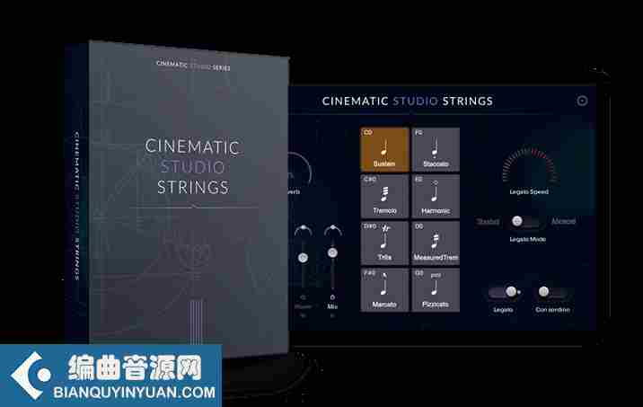 电影工作室弦乐 – Cinematic Studio Series Cinematic Studio Strings v1.7 KONTAKT