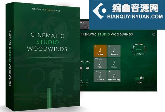 电影工作室木管 Cinematic Studio Series Woodwinds v1.3
