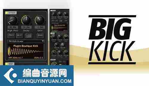 专业的电子和流行底鼓合成器 – Credland Audio BigKick v1.9.4 Incl Patched and Keygen WIN-R2R