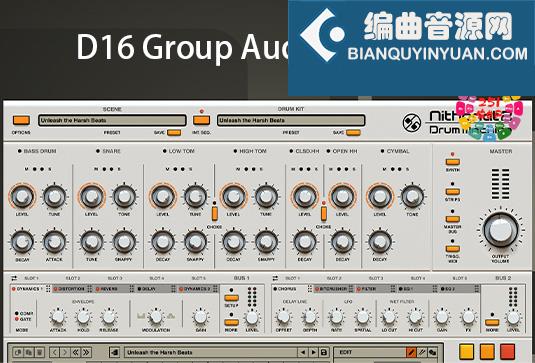 鼓机合成器 D16 Group Audio Nithonat 2 v2.0.0