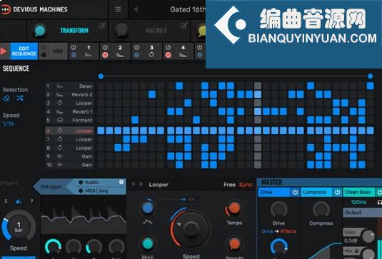 多重效果插件 Devious Machines Infiltrator v2.4.9 Mac-MORiA