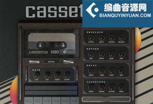 LoFi复古音效插件 Digikitz Cassetta N90 VSTi Win