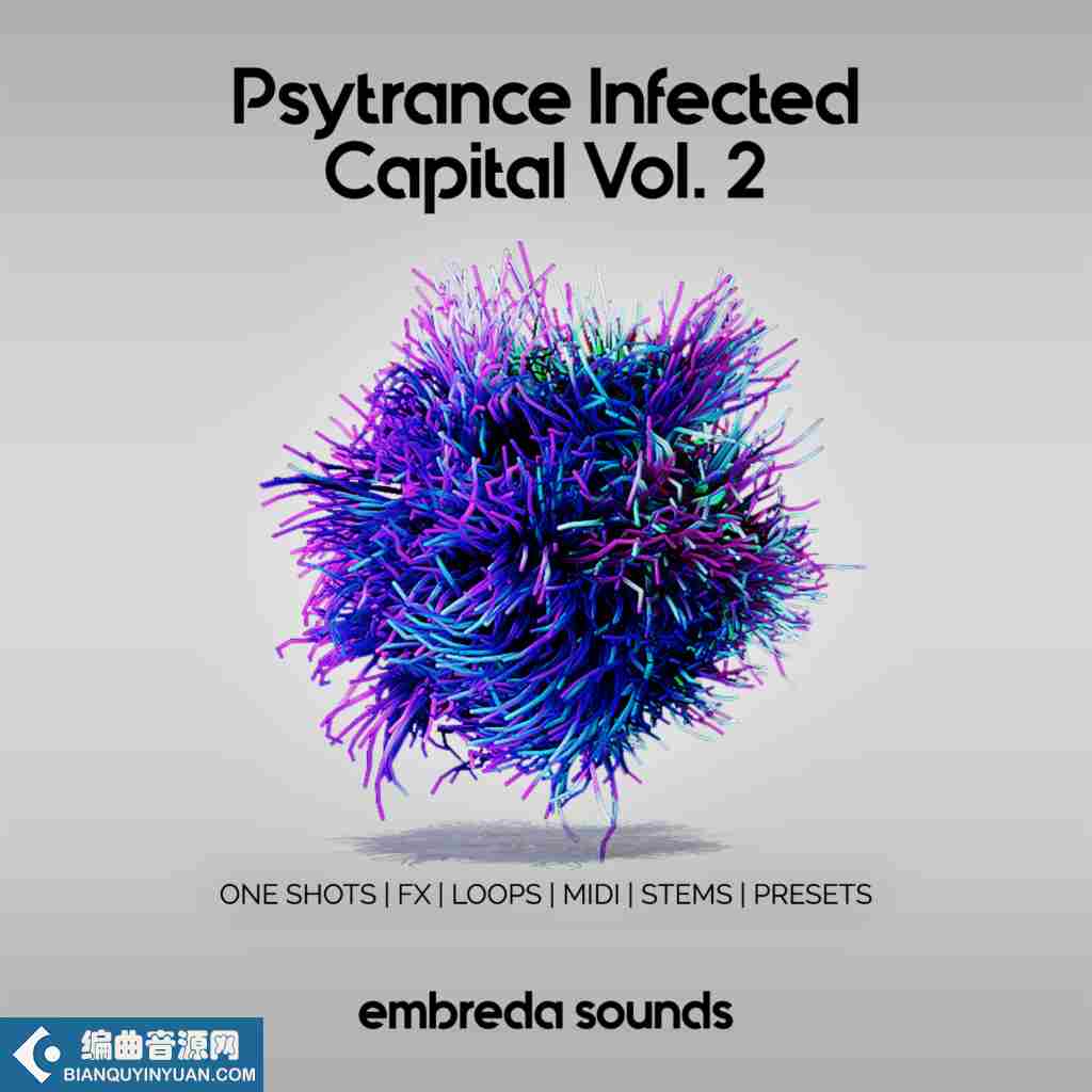 Embreda Sounds Psytrance Infected Capital Vol. 2 WAV MiDi XFER RECORDS SERUM-FANTASTiC