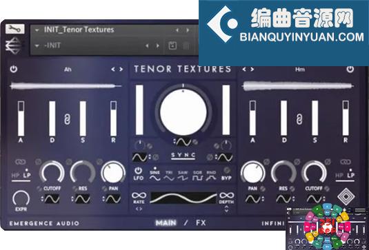 电影空灵氛围人声 Emergence Audio Tenor Textures