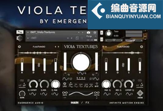 电影神韵中提琴 Emergence Audio Viola Textures v2.0.0