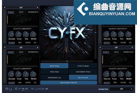 电影配乐特效音色库 Ergo Kukke Cy-FX