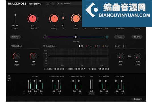 混响效果器 Eventide Blackhole Immersive v1.1.4 R2R Win