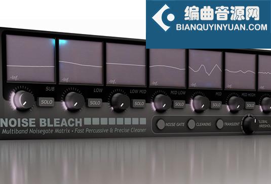 乐器噪音门效果插件 FKFX Audio Noise Bleach v1.5.2