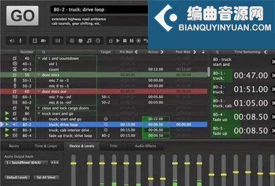 现场音频播放控制软件 Figure 53 QLab Pro v5.4.4 macOS-TNT