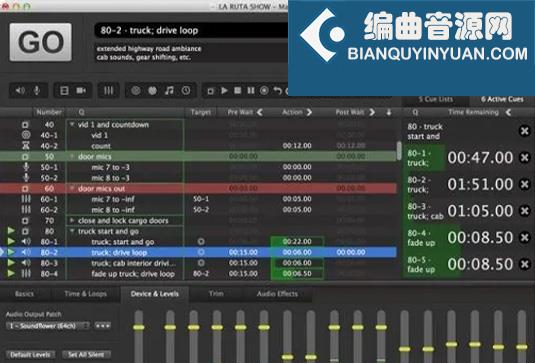 现场音频播放控制软件 Figure 53 QLab Pro v5.4.0 MacOS-TNT