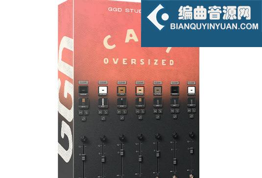 箱体模拟插件 GetGood Drums GGD Studio Cabs Cali Oversized Edition v1.5.13 R2R Win