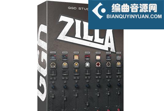 箱体音效模拟插件 GetGood Drums GGD Studio Cabs Zilla Edition v1.5.13 Win