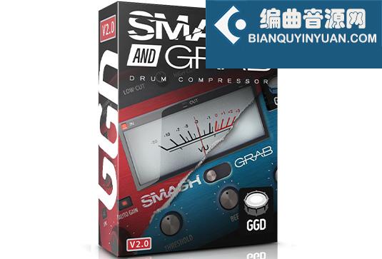 鼓声压缩饱和混音插件 GetGood Drums Smash And Grab 2 v2.3.4 R2R Win