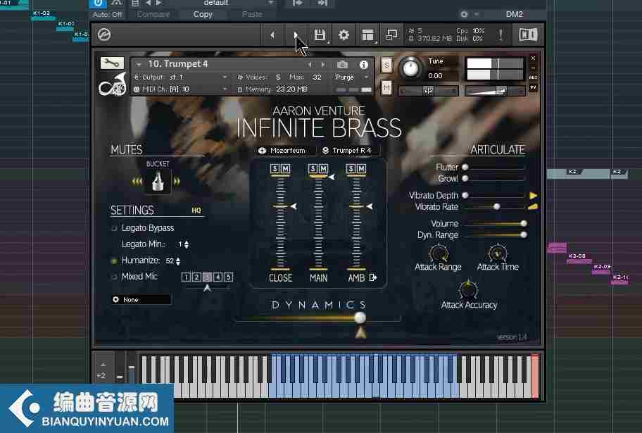 影视铜管 – Aaron Venture Infinite Brass 1.6 KONTAKT