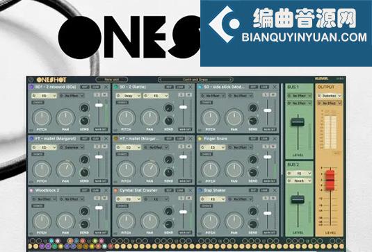 鼓音源采样器+拓展 Klevgrand OneShot v1.0.2