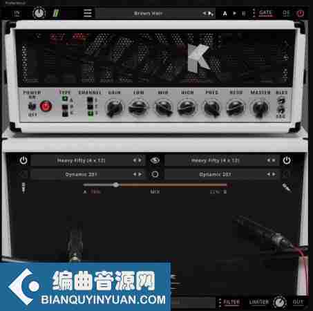 传奇吉他手的签名放大器 – Kuassa Amplifikation VVV 1.0.0 WIN