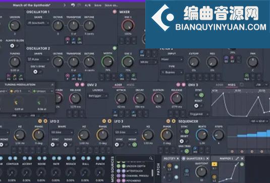 半模块化复音合成器 Loomer Aspect v2.0.3 R2R Win