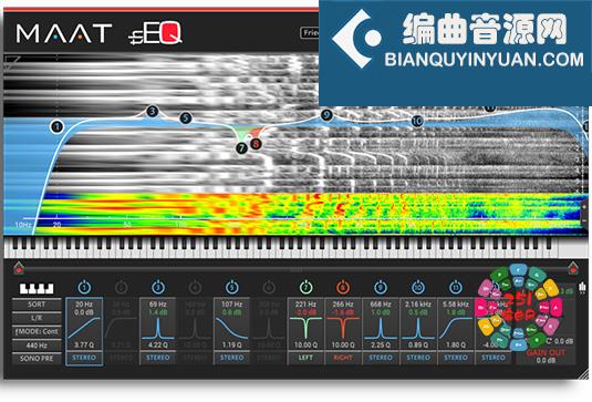基于频率的参数均衡器 MAAT Digital thEQred v1.2.1 R2R Win