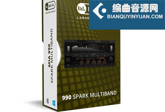 波段饱和器 MIA Laboratories 990 Spark Multiband v1.0.0 R2R Win