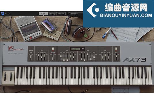 模拟合成器 Martinic AX73 v1.4.1 MORiA Mac
