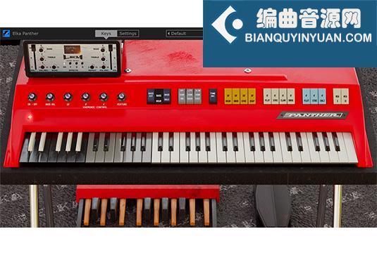 模拟管风琴音源 Martinic Elka Panther v1.6.1 ARM MacOS-MORiA