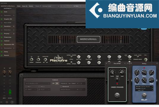 吉他放大效果器 Mercuriall AmpBox v1.4.1 R2 CE Win