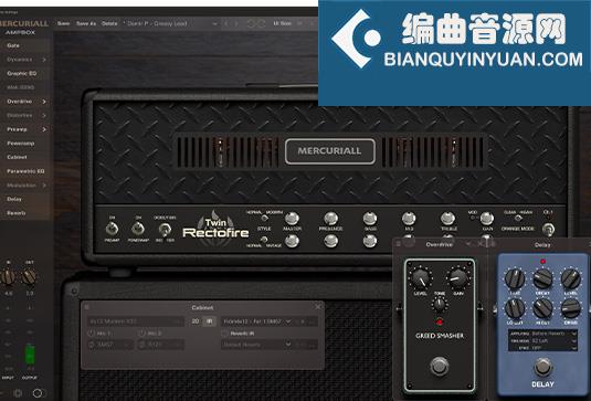 吉他效果器插件 Mercuriall Ampbox v1.4.1 VR Mac