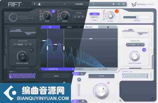 尖端混合失真 – Minimal Audio Rift v2.0.2 WIN