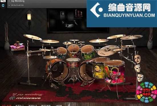 重金属鼓音源 Mixwave Jay Weinberg